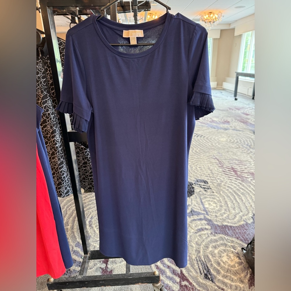 Michael Kors Navy Blue Top